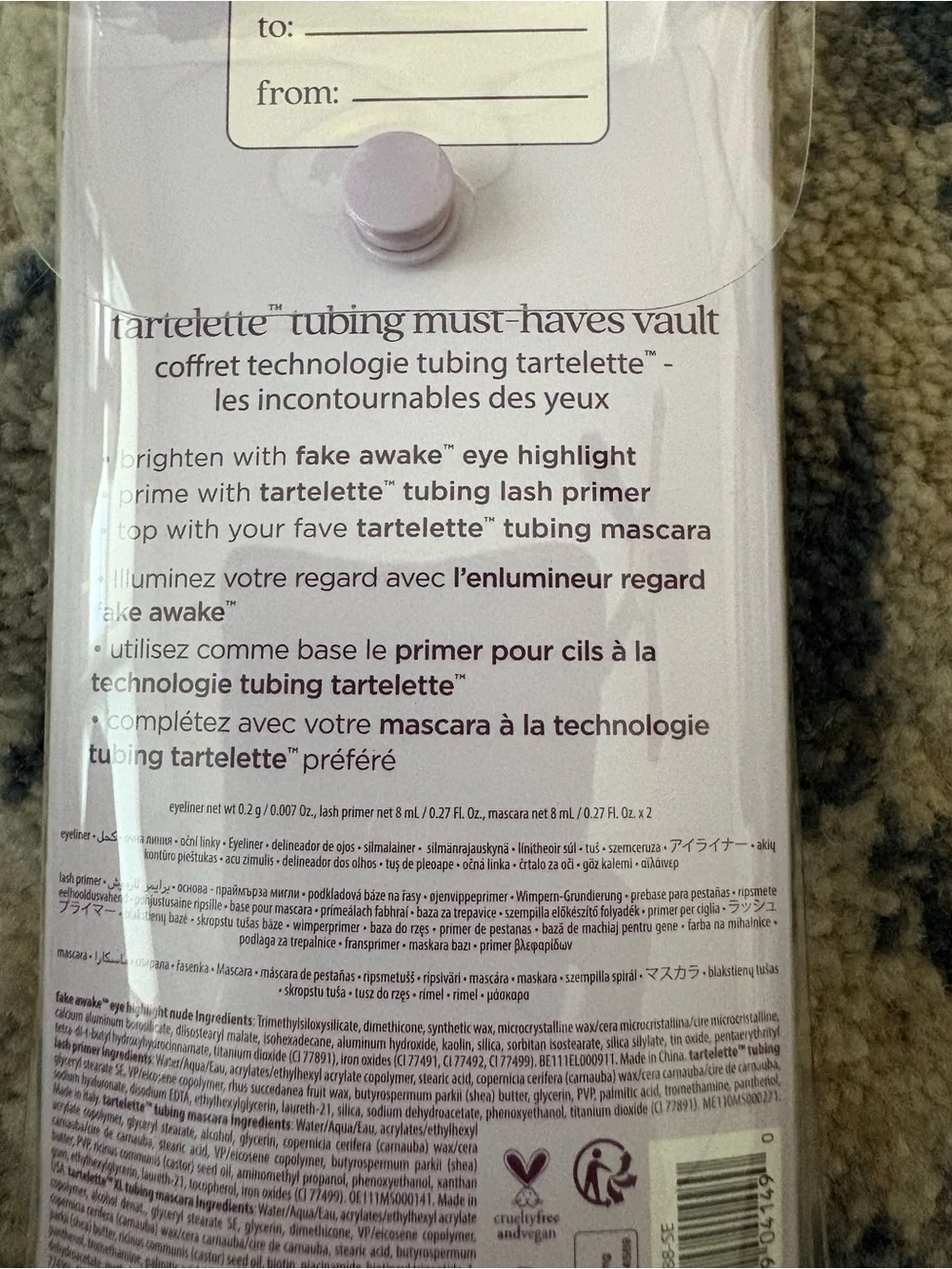 tarte Kindness Café Metallic tartlette must haves